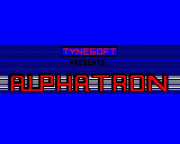 Alphatron (19xx)(Tynesoft)[a][ALPLOAD] screen shot title